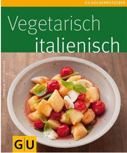 1x Buch Vegetarisch italienisch, Küchenratgeber 62 Seiten